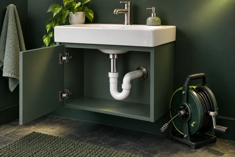 Service illustration: Drain cleaning